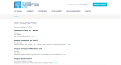 Desktop Screenshot of postesvacants.monjobinformatique.com
